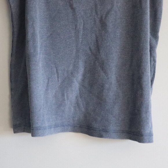 Aerie Women's Blue Sz XXL Ribbed Scoop Neck Stretch Racerback Tank Top - Picture 7 of 9